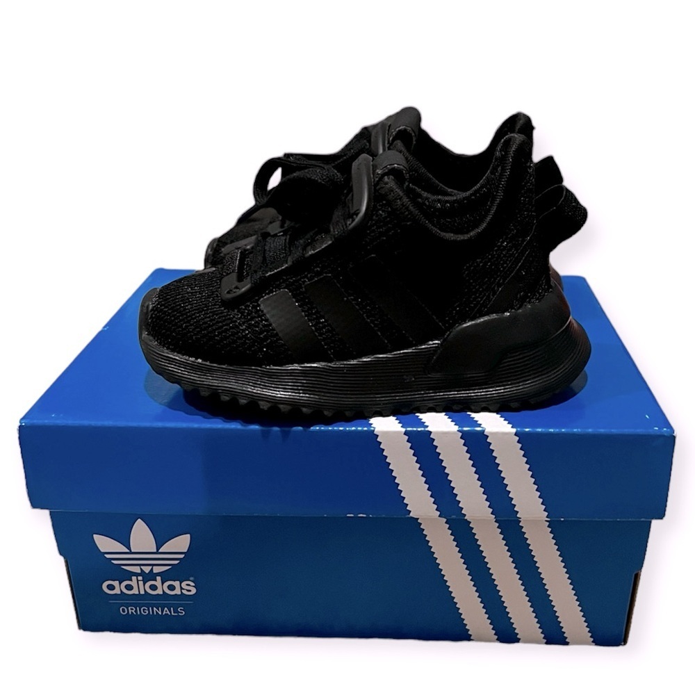 Adidas Originals Unisex-Baby U_Path Run Sneaker- Size 4